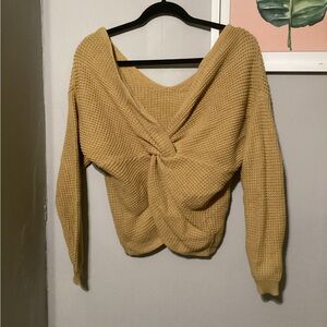 COPY - Mustard yellow sweater